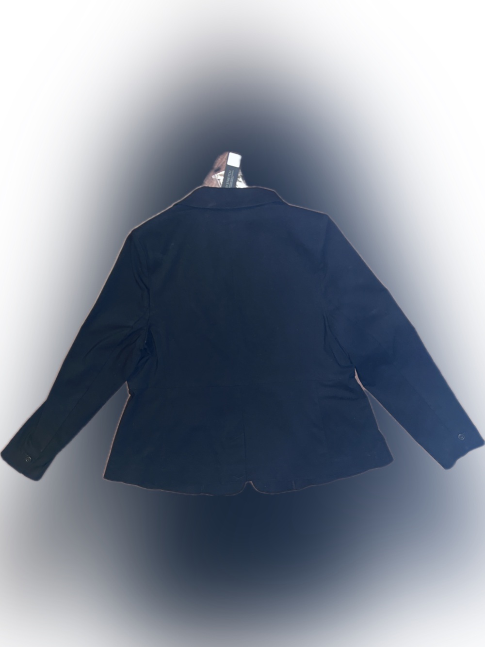 NWT Lane Bryant Sexy Stretch Black Modern Classic Sleek Office Blazer Jacket 22 - Picture 11 of 11